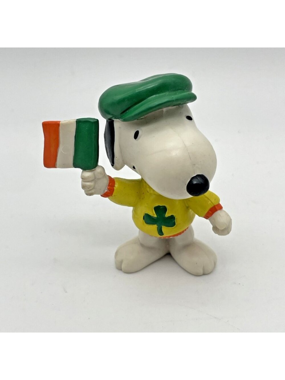 Vintage 1966 Irish Snoopy Peanuts Charlie Brown Applause PVC Toy Figure